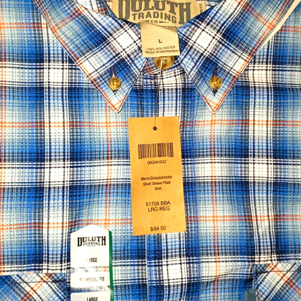 Duluth trading short sleeve button shirt